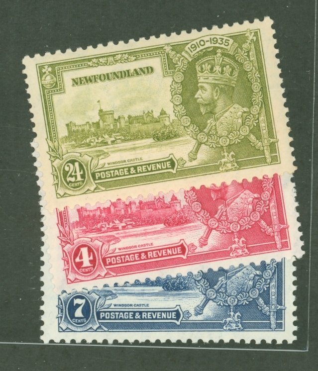 Newfoundland #226/228-9