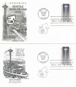 1962 FDC, #1196, 4c Seattle World's Fair, Fleetwood & Artmaster