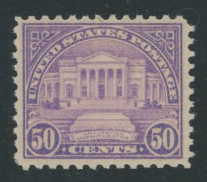 USA 701 - 50 cent Amphitheatre Rotary Press - F/VF Mint never hinged