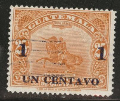 Guatemala  Scott 298 used stamp 