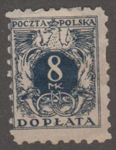 Poland J44 Numeral Issue 1921