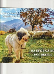 2019 ROMANIA FOLDER DOG BREEDS SET MNH ANIMALS CIOBANESC POST HISTORY EDITION