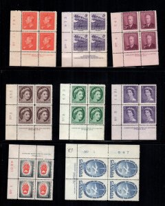 Canada 8 MNH blocks