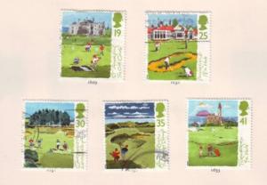 Great Britain  Sc 1567-1 1994 Golf stamps used