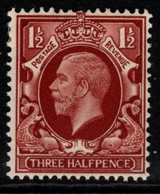 GB SGN51 1934 1½d RED-BROWN LARGE FORMAT MTD MINT