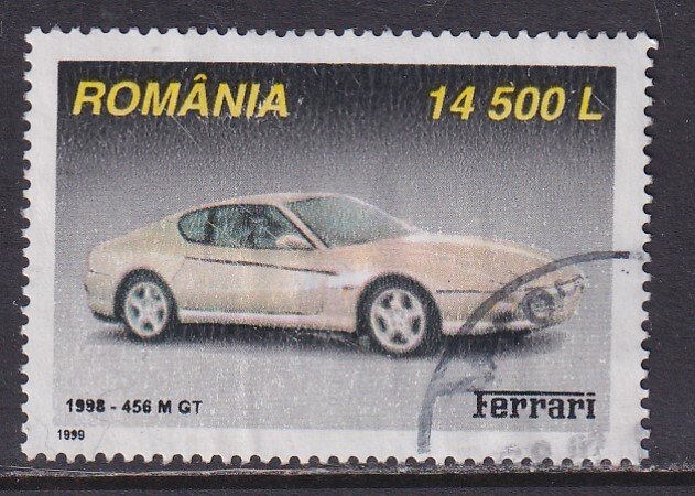 Romania (1999) #4341 (4) used; top value of the set