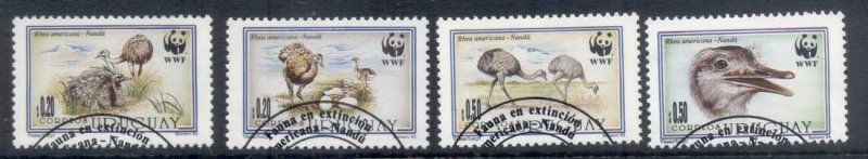 Uruguay 1993 WWF Greater Rhea, Bird FU