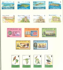 Pitcairn Islands #327/346 Unused Single (Complete Set) (Fauna)