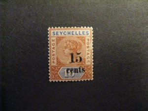 Seychelles #24 mint hinged  a23.2 7926