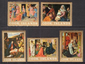 Cook Islands 170-174 Christmas MNH VF