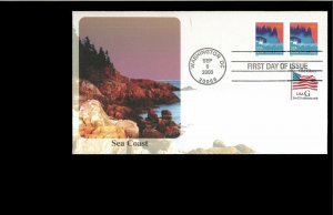 2008 FDC  Sea Coast Washington DC