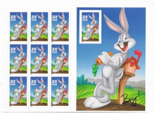 US 3138 1997  Bugs Bunny   sheet