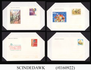 ITALY - SELECTED 8 DIFFERENT AEROGRAM - MINT