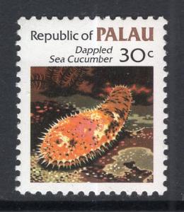 Palau 16 Sea Cucumber MNH VF