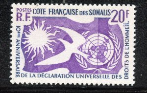 Somali Coast # 274, Mint Hinge.