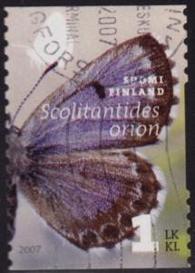 Finland - 2007 - Scott #1296b - used - Insect Butterfly