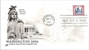 FDC 2006 Sc #4075 Artcraft Cachet - Washington DC - 5c Stamp - Single - J941