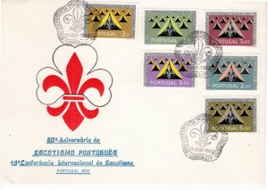 Portugal 1962 Sc 885-90 FDC-2