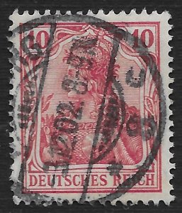 Germany #68 10pf Germania