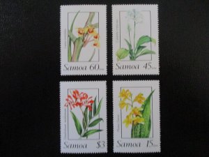 Samoa #751-54 Mint Never Hinged WDWPhilatelic (9/22)  