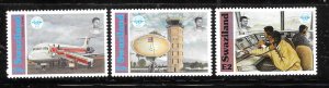 Swaziland 1994 ICAO 50th anniversary Sc 636-637,639 MNH A3331