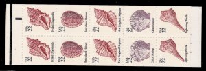 US 2121, MNH Complete Booklet of 20 - Sea Shells