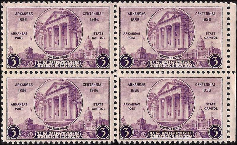 782 Mint,OG,NH... Block of 4... SCV $1.40