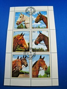 SHARJAH 1972 - 3 MINI SHEETS WITH ANIMALS                    (lg6)