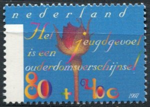 Netherlands Sc#B698 MNH, 80c+40c multi, Summer Stamps 1997: The Elderly and t...