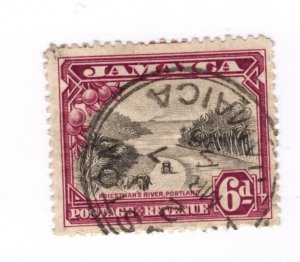 Jamaica #108 Perfs Used - Stamp CAT VALUE $6.00