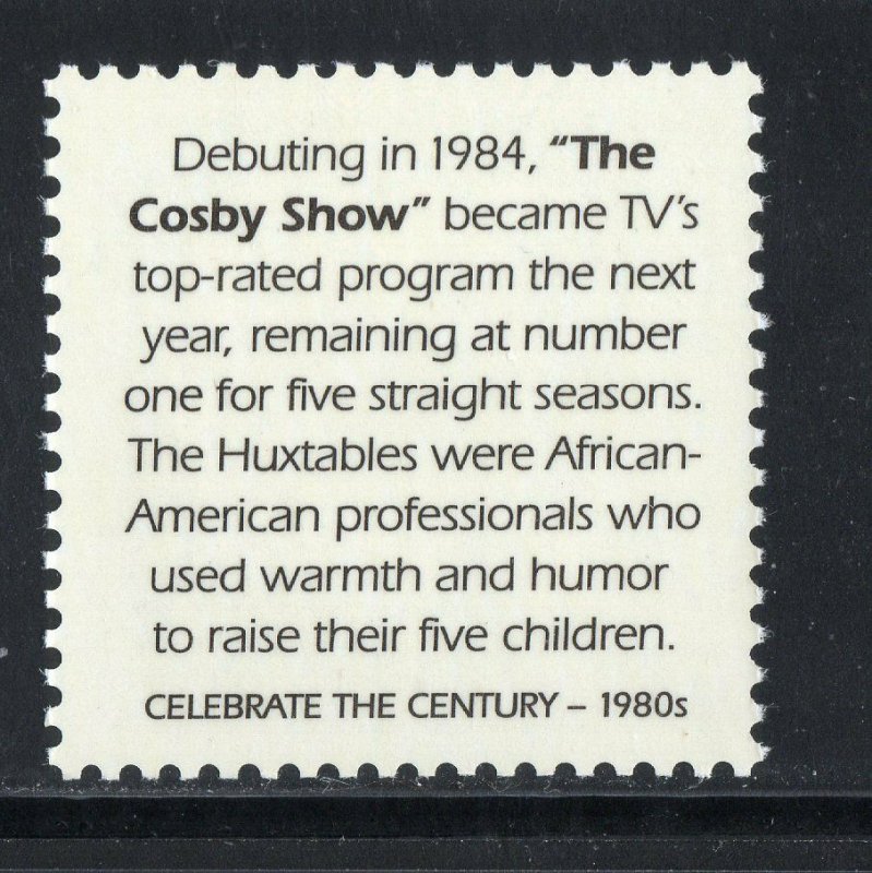 3190j * THE COSBY SHOW ** U.S. Postage Stamp MNH