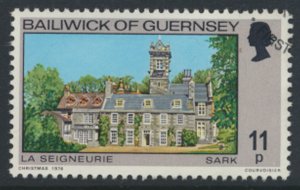 Guernsey SG 147  SC# 143 Christmas 1976 First Day of issue cancel see scan