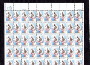 1826 Gen. Galvez, MNH sheet/50 UR (#39364)