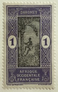 AlexStamps DAHOMEY #42 XF Mint 