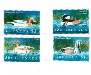 Grenada - 1995 - Ducks - Set Of 4 Stamps - MNH