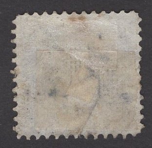 US Stamp #115 6c Ultramarine Washington USED SCV $225.00
