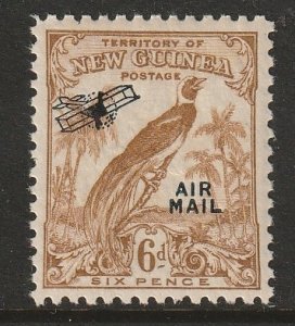 BIRDS-NEW GUINEA #37 BIRD OF PARADISE MNH