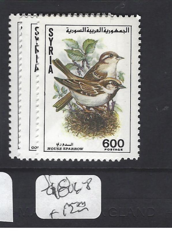 SYRIA  (P2709B)   BIRD  SG 1806-8    MNH