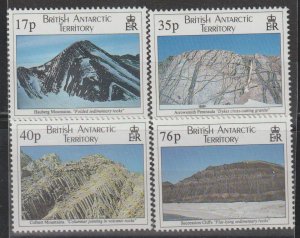 British Antarctic Territory SC 231-234 MNH