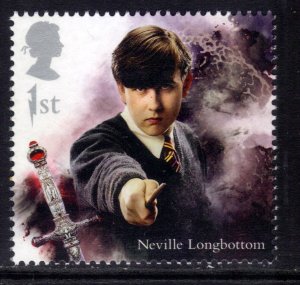 GB 2018 QE2 1st Harry Potter Neville Longbottom Umm SG 4149 ( H877 )