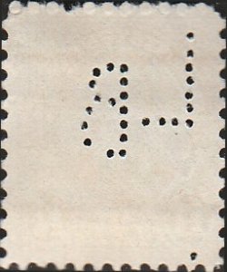 # 692 Used Light Blue Rutherford B. Hayes