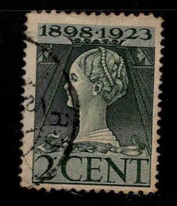 Netherlands Scott 124 Used 1923 Queen Wilhelmina stamp