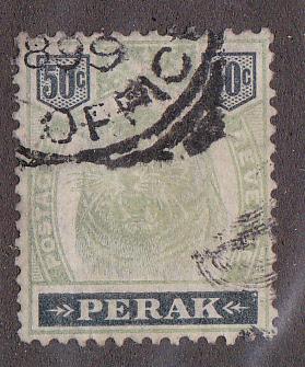 Malaya - Perak # 56 Used stamp