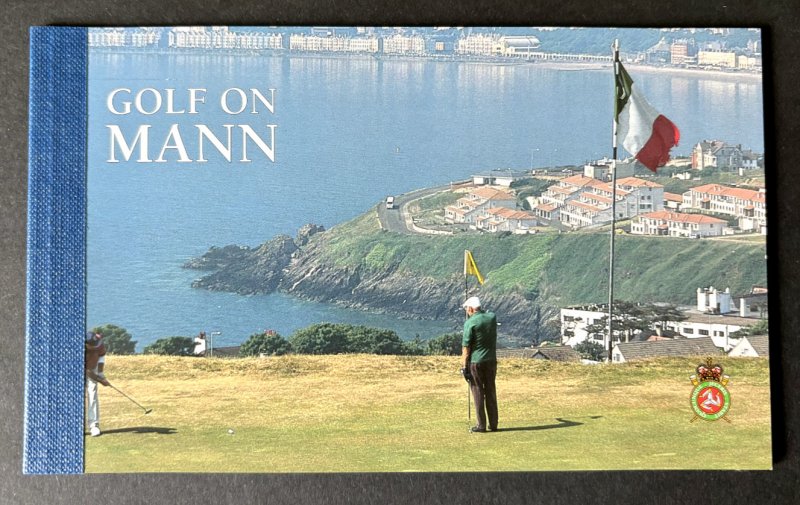 Isle of Man: 1997  Golf on Mann Booklet, MNH