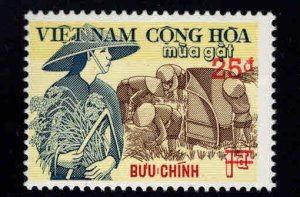 South Vietnam Scott 496 MNH** 1975 surcharged stamp CV $16