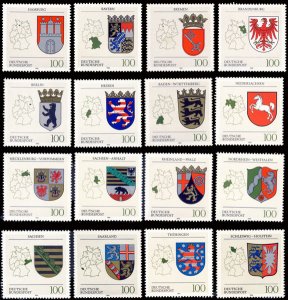 Scott #1699-1714 Coats of Arms MNH