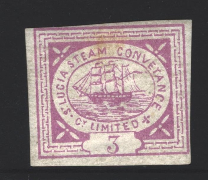 St Lucia Steam Conveyance MH - tan gum