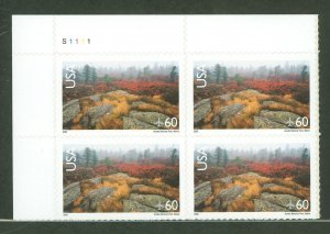 United States #C138b Mint (NH) Plate Block (Landscapes)