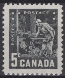 ZAYIX Canada 373 MNH Mining Industry Miner Pneumatic Drill 121022S24