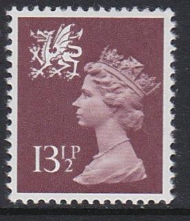 WMMH22 Wales 1981 Machin  MNH